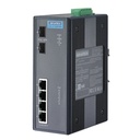 Advantech 4G+2 SFP W/ 4 IEEE 802.3 High Power PoE Industrial Wide Temperature Switch