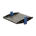 Rack Solutions 2U 2Post Heavy Duty Center Mount Vented Shelf 21in (D)