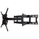 SunBriteTV SB-WM-ART2-L-BL Mounting Arm for Flat Panel Display - Black