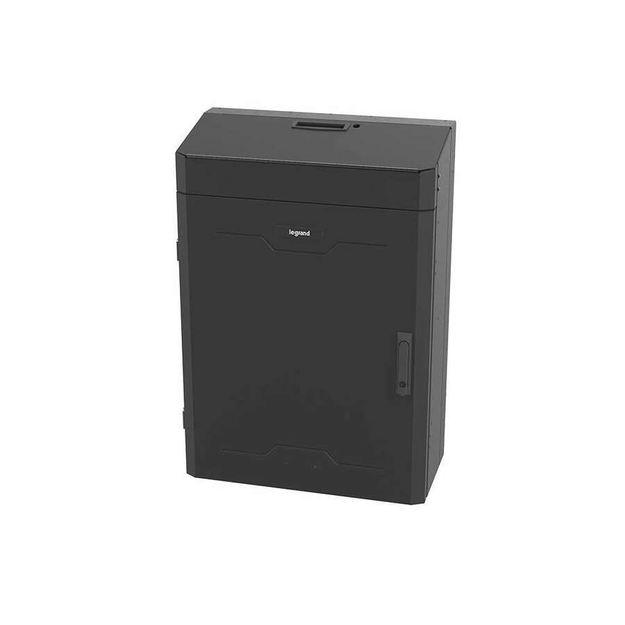C2G 8RU Vertical Wall-Mount Cabinet with Split Door - 42in Height TAA