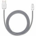 iStore Lightning Charge 4ft (1.2m) Marbled Woven Cable