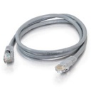 Quiktron Q-Series Patch Cords, CAT6, booted, Gray, 25 FT