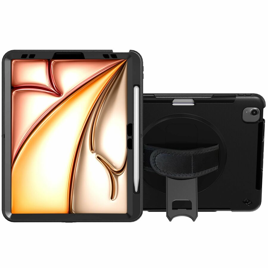 CTA Digital Rugged Carrying Case for 13" Apple iPad Air 13 (2024) Tablet