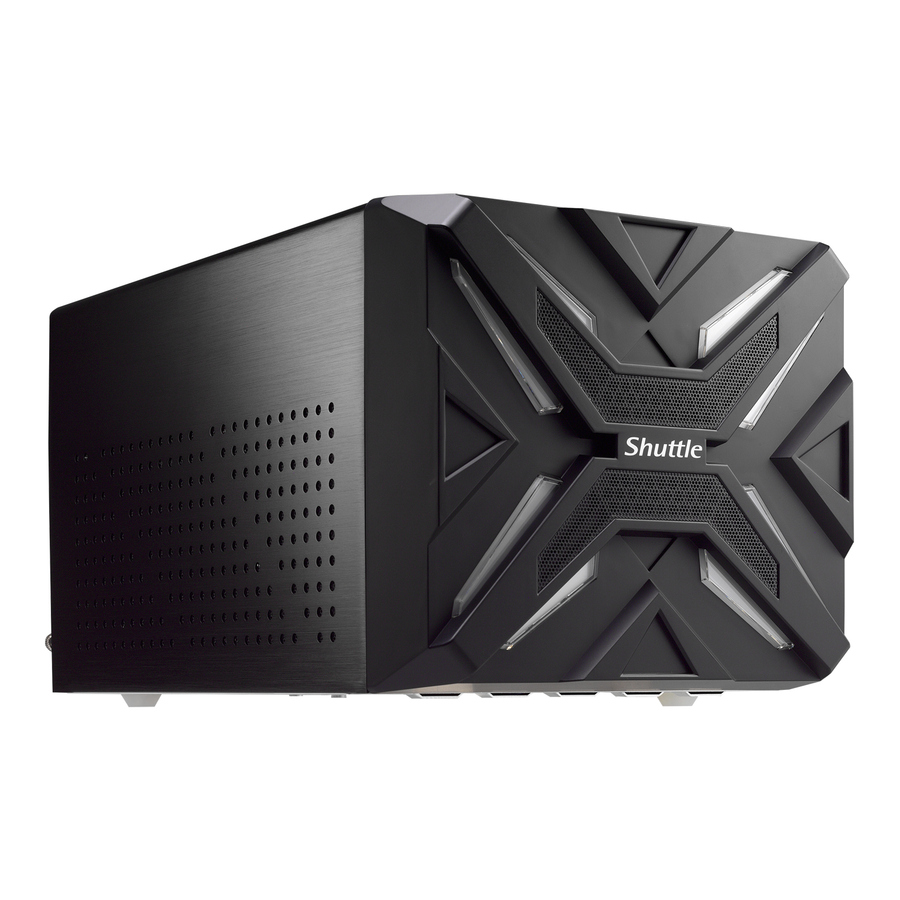 Shuttle XPC cube SZ270R9 Gaming Barebone System - Small Form Factor - Socket H4 LGA-1151