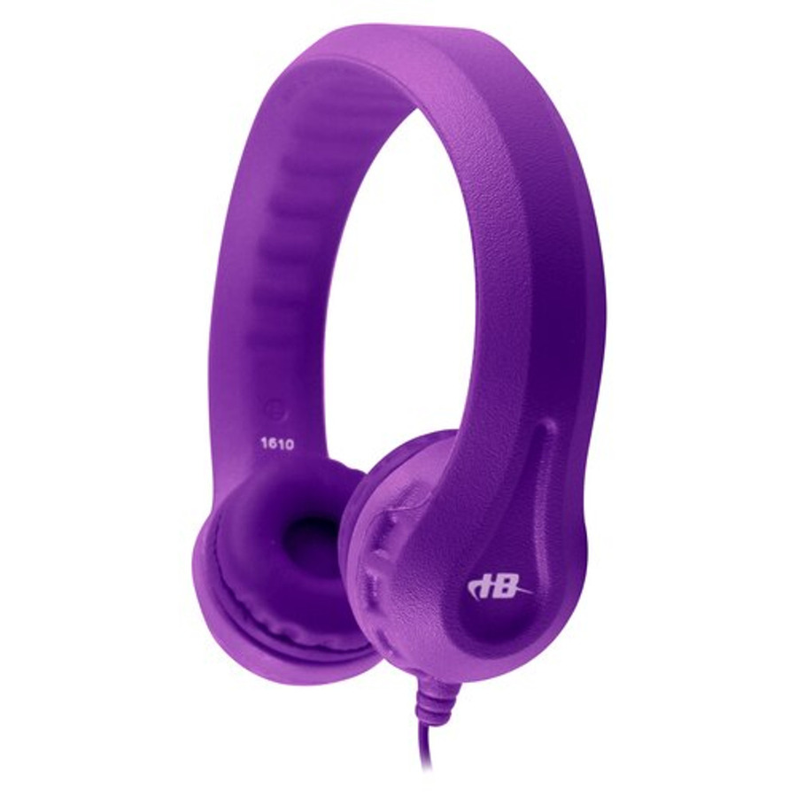 Hamilton Buhl Flex-Phones Single-Construction Foam Headphones - Purple