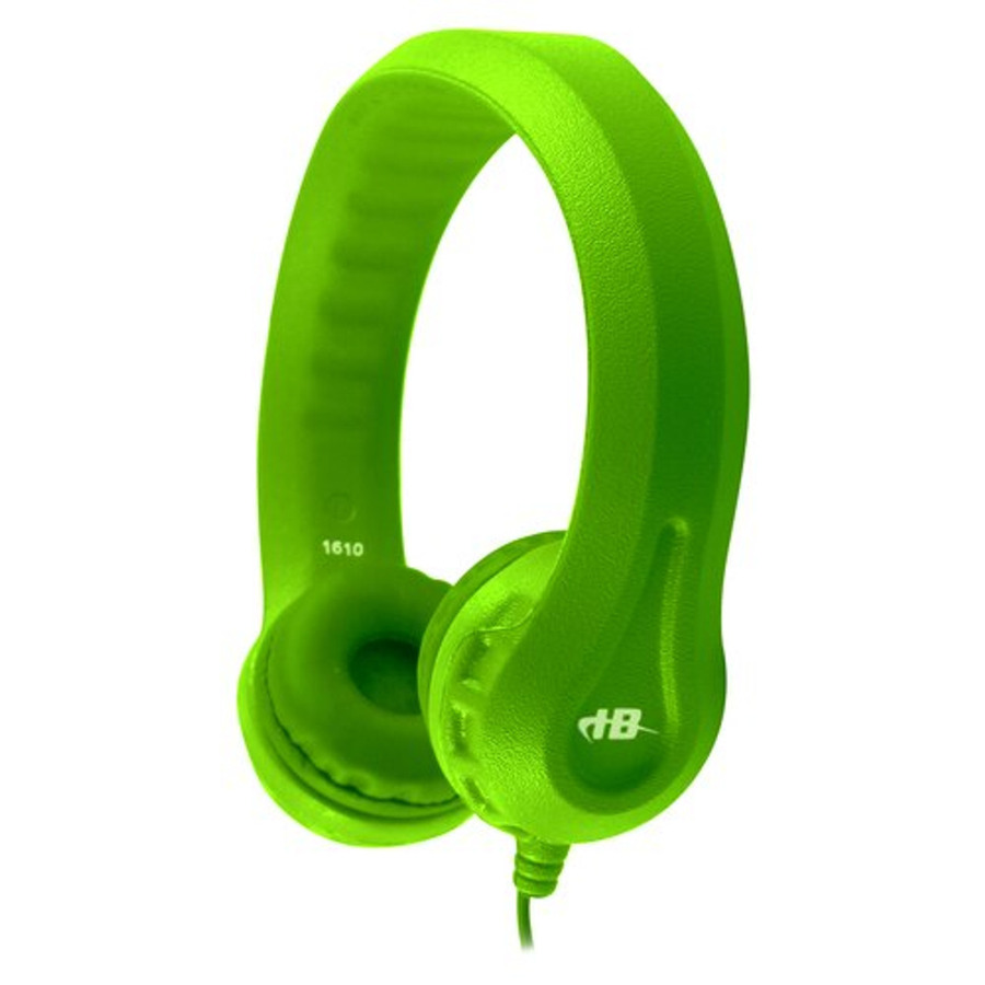 Hamilton Buhl Flex-Phones Single Construction Foam Headphones - Green