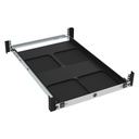 Rack Solutions 1U Mini Rack Access Tool-Less Shelf for Four Apple Mac Mini with USB