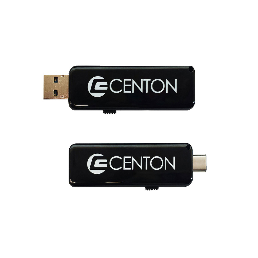 Centon 16 GB DataStick Pro USB 3.0 Type A USB 3.0 Type C On-The-Go Flash Drive