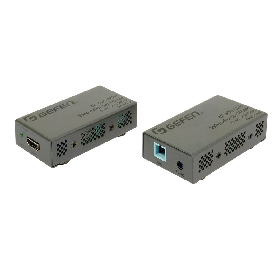 Gefen 4K Ultra HD 600 MHz Extender For HDMI Over One Fiber-Optic Cable