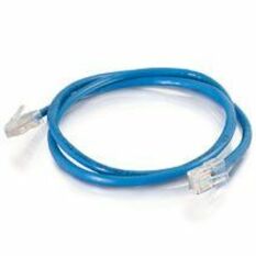 Quiktron Q-Series Patch Cords, CAT6, Non-Booted, Blue, 9 FT