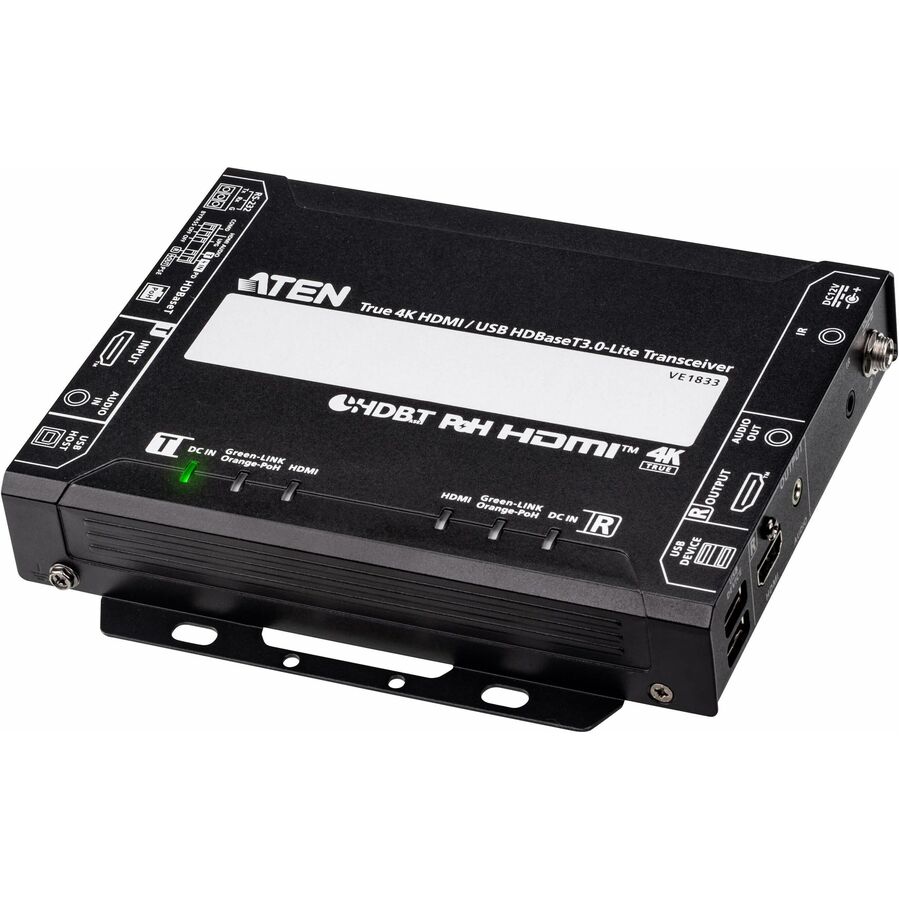 ATEN True 4K HDMI / USB HDBaseT 3.0 - Lite Transceiver with PoH (True 4K@40 m)