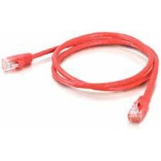 Quiktron Q-Series Patch Cords, Cat6, Booted, Red, 35 Ft