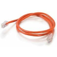 Quiktron Q-Series Patch Cords, CAT5E, Non-Booted, Orange, 5 FT