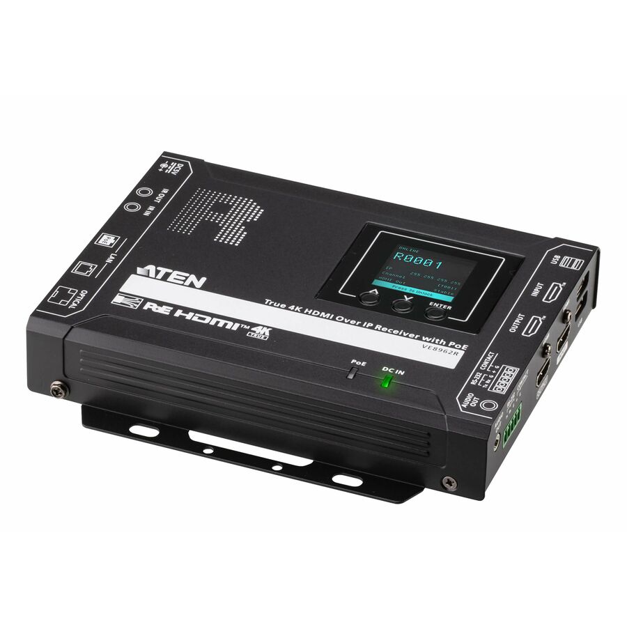 ATEN True 4K HDMI over IP Receiver with PoE