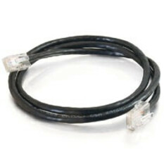 Quiktron Q-Series PatchCords, CAT6, Non-Booted, Black, 3 FT