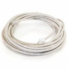 Quiktron Q-Series Patch Cords, CAT6, Non-Booted, White, 35 FT