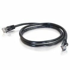 Quiktron Q-Series Patch Cords, CAT5E, Booted, Black, 100 FT