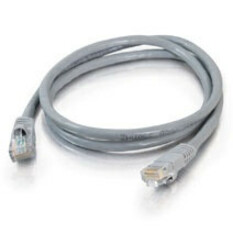 Quiktron Q-Series Patch Cords, CAT5E, Booted, Gray, 25 FT