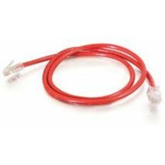 Quiktron Q-Series Patch Cords, CAT6, Non-Booted, Red, 100 FT