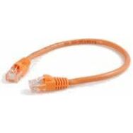 Quiktron Q-Series Patch Cords, CAT6, Non-Booted, Orange, 1 FT