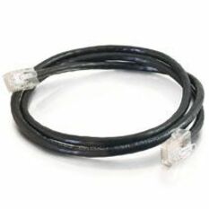 Quiktron Q-Series Patch Cords, CAT5E, Non-Booted, Black, 25 FT