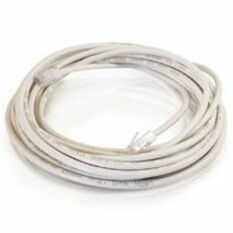 Quiktron Q-Series Patch Cords, CAT6, Non-Booted, White, 14 FT