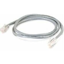 Quiktron Q-Series Patch Cords, CAT6, Non-Booted, Gray, 15 FT