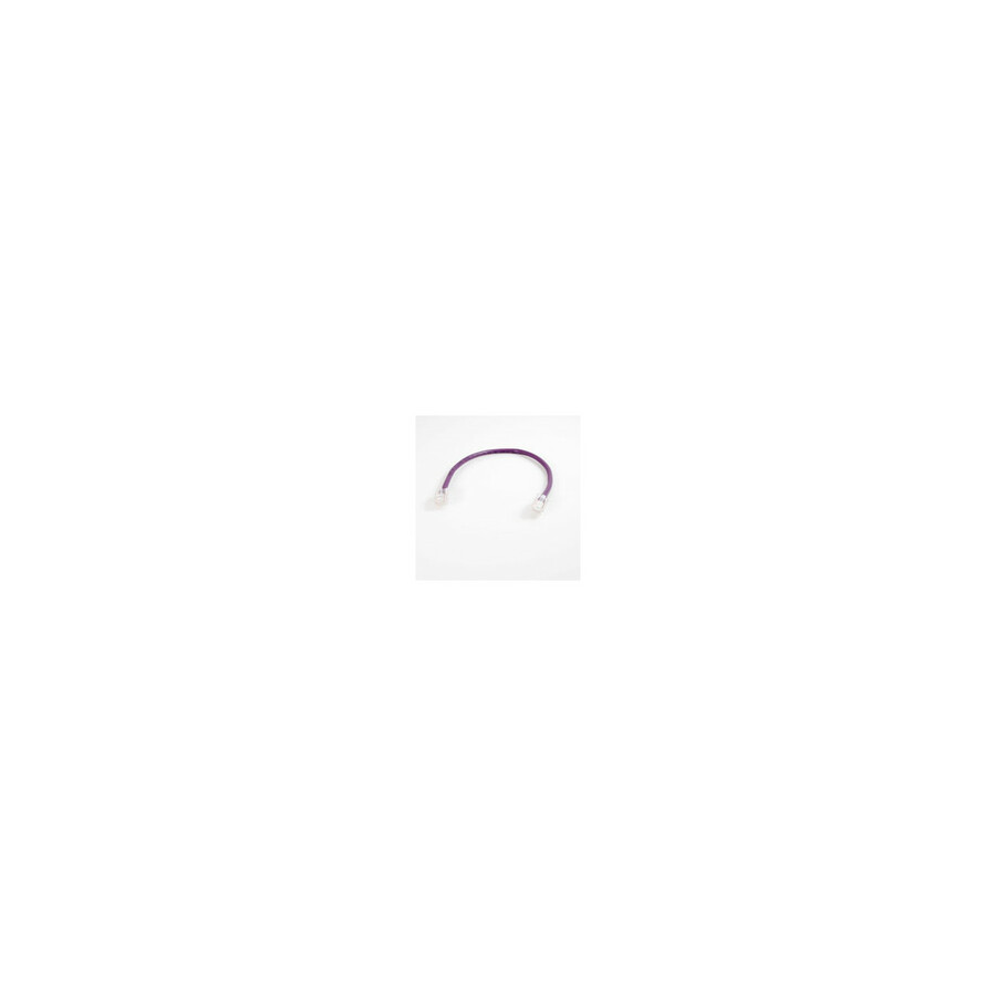 Quiktron 7FT Value Series Cat6 Non-Booted Patch Cord - Purple
