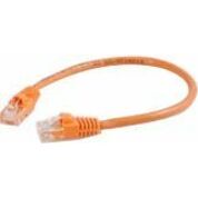 Quiktron Q-Series Patch Cords, CAT6, Non-Booted, Orange, 8 FT