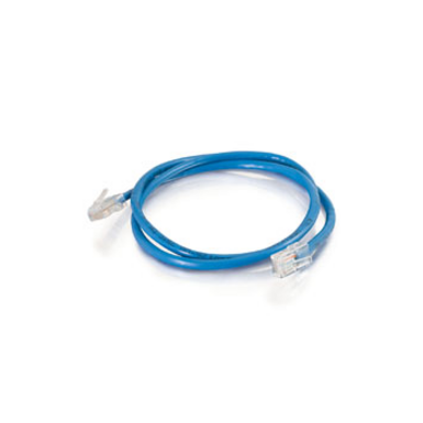 Quiktron 14ft Value Series Cat6 Non-Booted Patch Cord - Blue