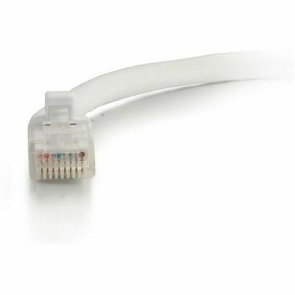 Quiktron Q-Series Patch Cords, CAT5E, Booted, White, 15 FT