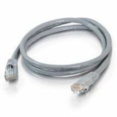 Quiktron Q-Series Patch Cords, CAT5E, Booted, Gray, 50 FT