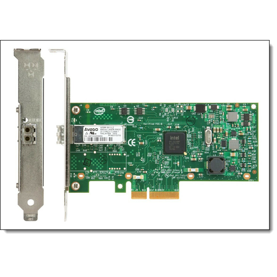 Lenovo ThinkSystem I350-F1 PCIe 1Gb 1-Port SFP Ethernet Adapter By Intel