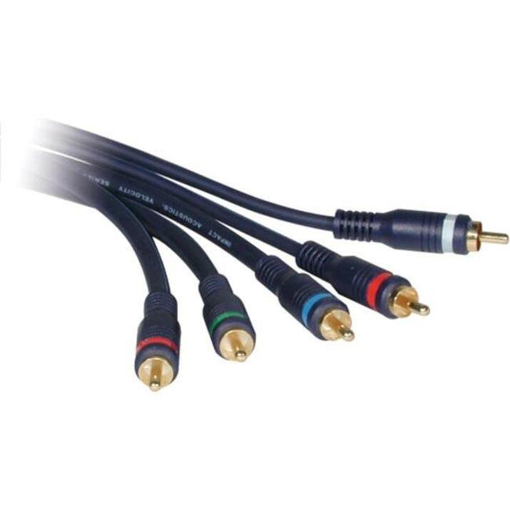 C2G 50ft Velocity Component Video + RCA Audio Cable