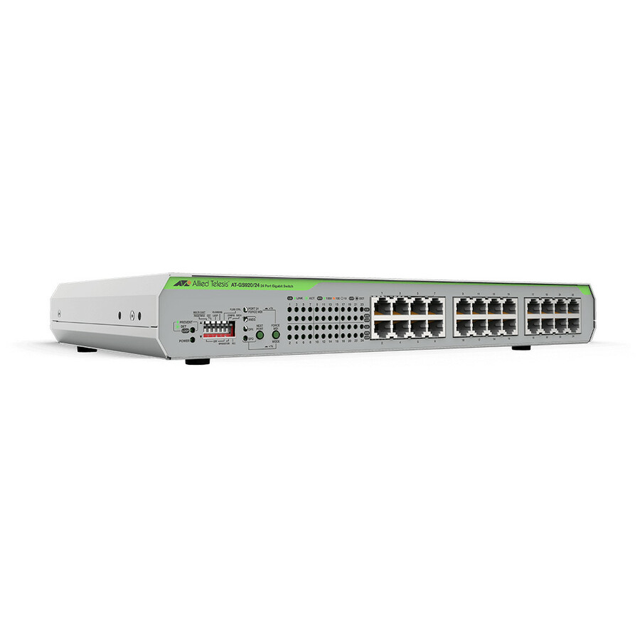 Allied Telesis 24-port 10/100/1000T Unmanaged Switch with Internal PSU