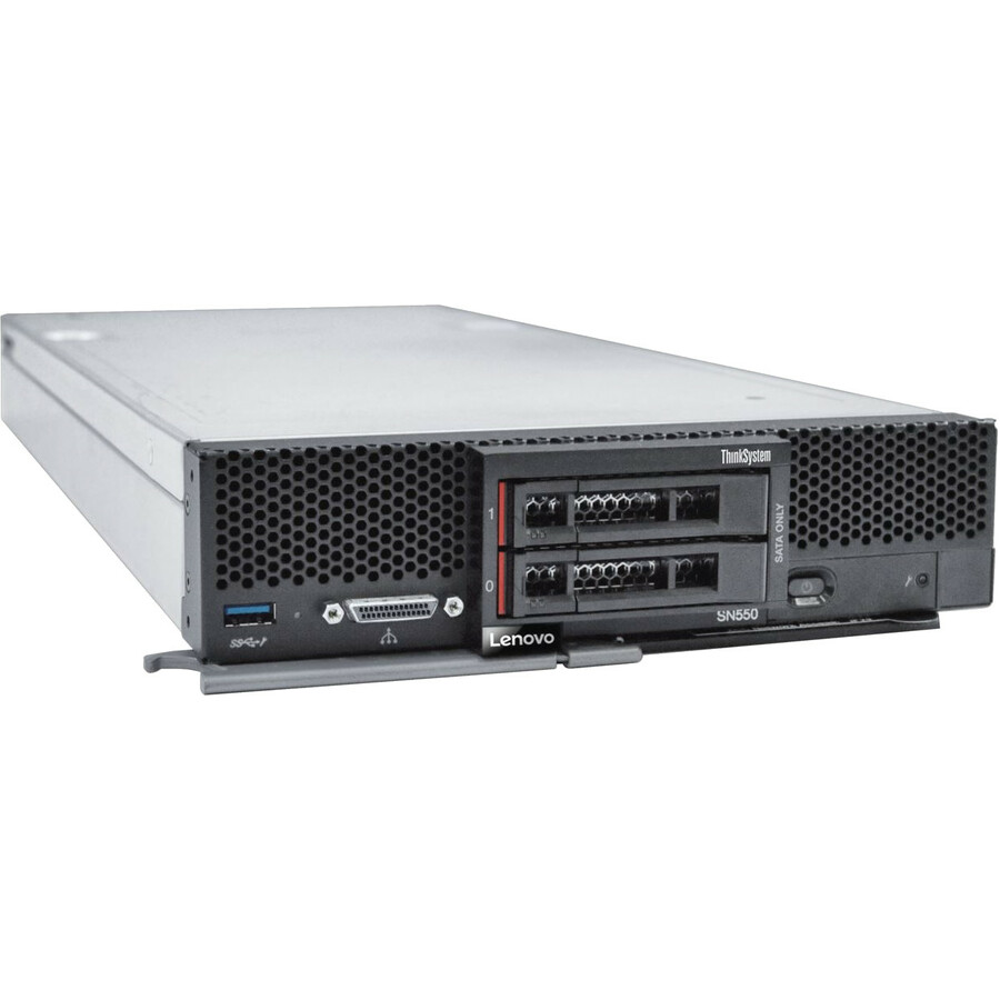 Lenovo ThinkSystem SN550 7X16A021NA Blade Server - 1 Xeon Platinum 8160 2.10 GHz - 32 GB RAM