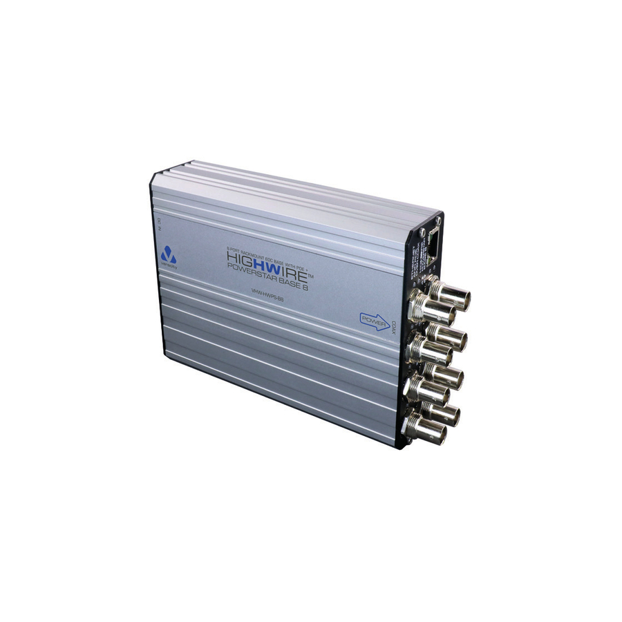 Veracity HIGHWIRE Powerstar Base 8 LINKLOCK Eight Channel Unit With LINKLOCK