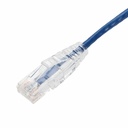 AddOn 10-Pack 15ft Blue CAT 6 Slim PVC Ethernet Cable Snagless Clear-Claw RJ-45 M/M