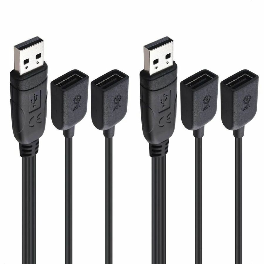 Cable Matters 2-Pack, USB 2.0 Y Splitter