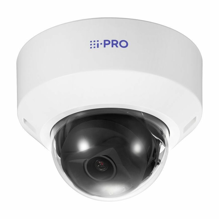 i-PRO WV-U21350-V3L 2 Megapixel Indoor Full HD Network Camera - Color - Dome - White, Clear