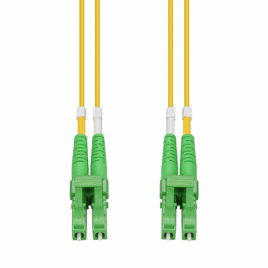 AddOn 0.3m ALC to ALC Yellow OS2 Duplex OFNR (Riser-Rated) SMF Fiber Patch Cable
