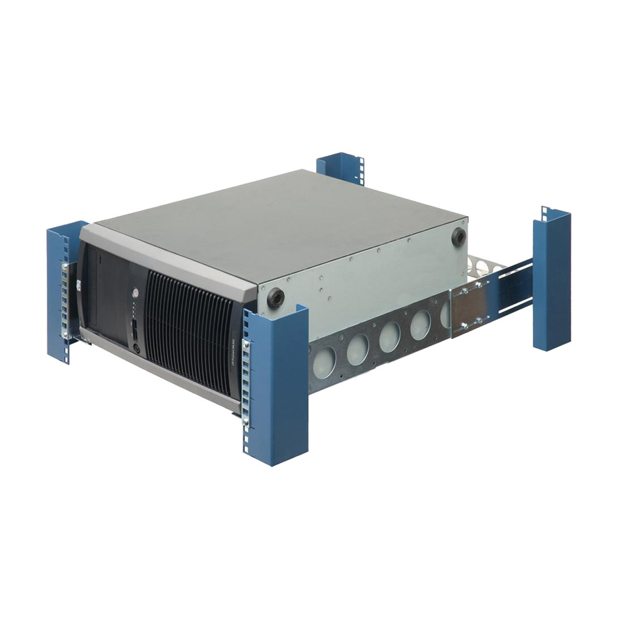 Rack Solutions 3U Universal Rail 31in (D) with Wirebar
