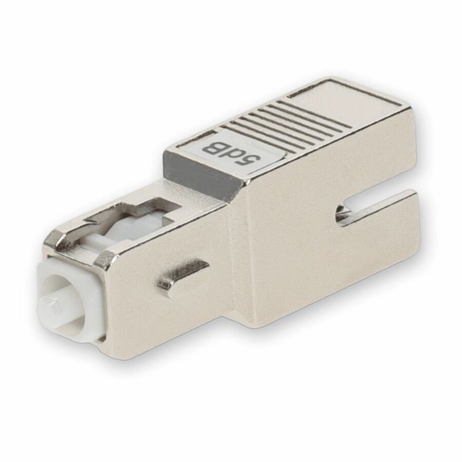 AddOn 2-Pack 5dB fixed Male to Female SC/UPC SMF OS1 Simplex fiber Attenuator