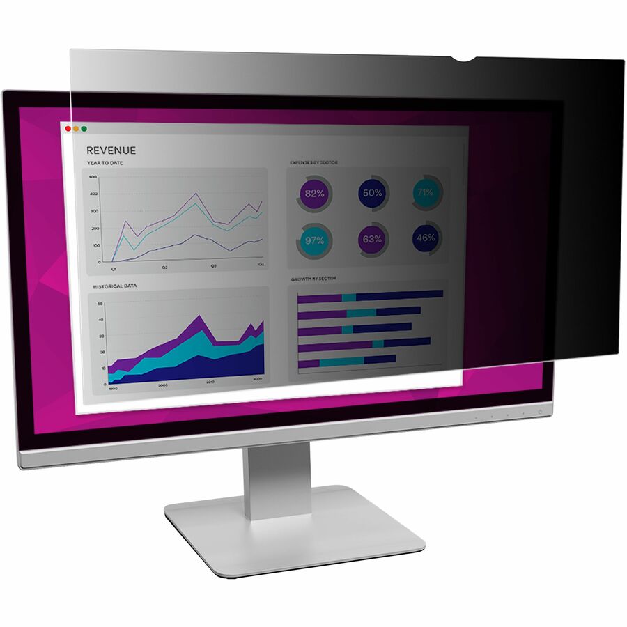 3M High Clarity Privacy Filter for Apple iMac 27in, 16:9, HCMAP002 Black, Glossy