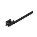 Gamber-Johnson Mounting Bar for Vehicle Mount Computer - Black Powder Coat