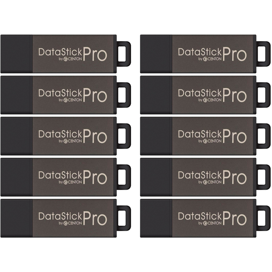 Centon ValuePack USB 2.0 Datastick Pro (Grey), 8GB 50 Pack