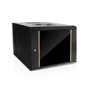 Claytek 9U 550mm Depth Swing-out Wallmount Server Cabinet
