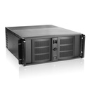 iStarUSA 4U Compact Stylish Rackmount Chassis with 500W Redundant Power Supply
