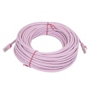Monoprice FLEXboot Series Cat5e 24AWG UTP Ethernet Network Patch Cable, 75ft Pink