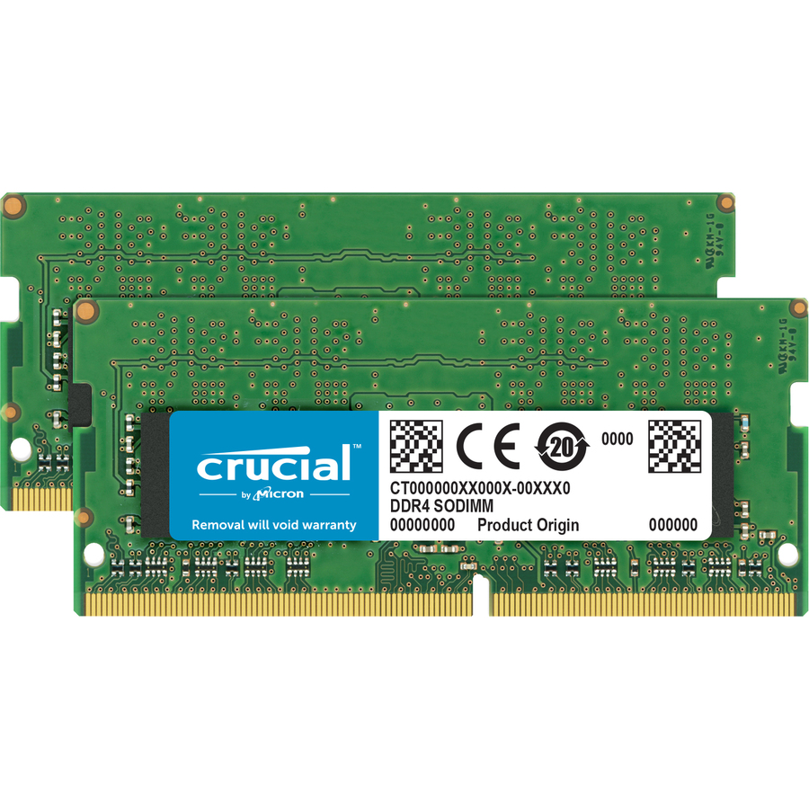 [15CrucialCT2K32G4SFD832A] Micron 64GB (2 x 32GB) DDR4 SDRAM Memory Kit